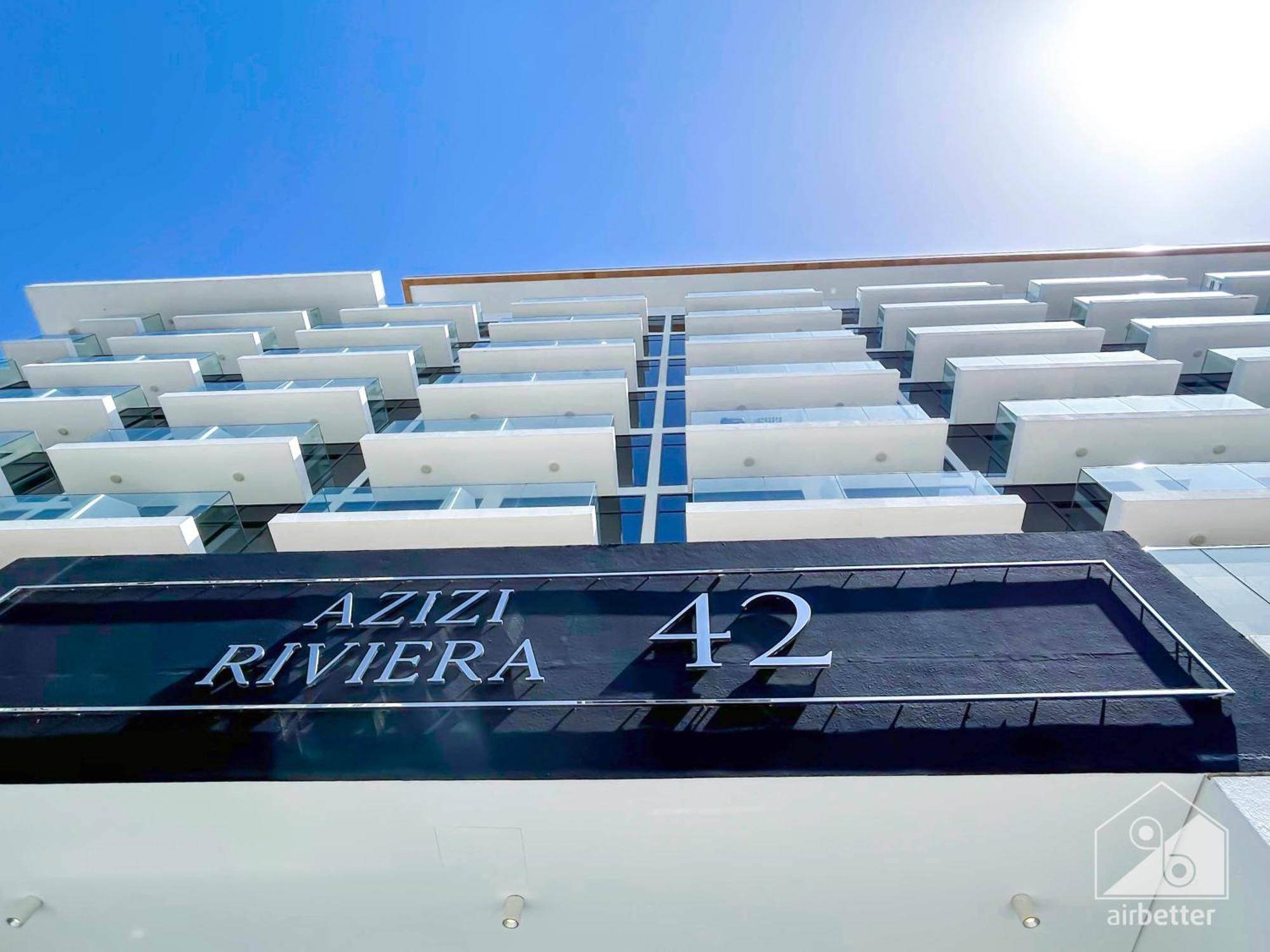 Charming Studio With Balcony In Azizi Riviera Dubai Exterior foto